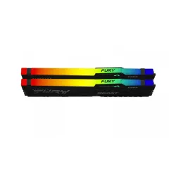 Pamięć RAM Kingston FURY Beast RGB DDR5 64GB (2 x 32GB) 6400 CL32 EXPO Czarny