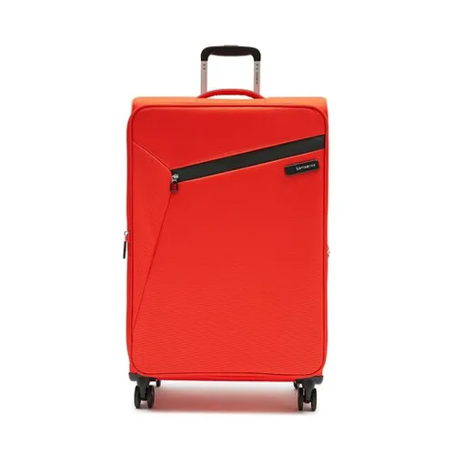 Большой тканевый чемодан Samsonite Litebeam 146854-7976-1cnu Tangerine Orange