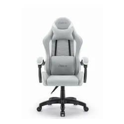 Fotel gamingowy CABRO C500 Szaro-Biały