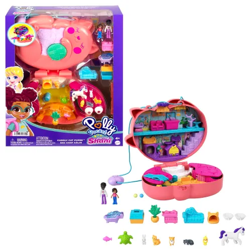 Lalka POLLY POCKET Torebka kotek Zestaw kompaktowy HGT16