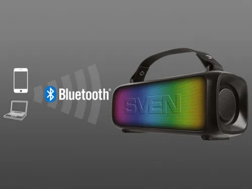 Głośnik Bluetooth Sven PS-235 12W Radio FM Czarny