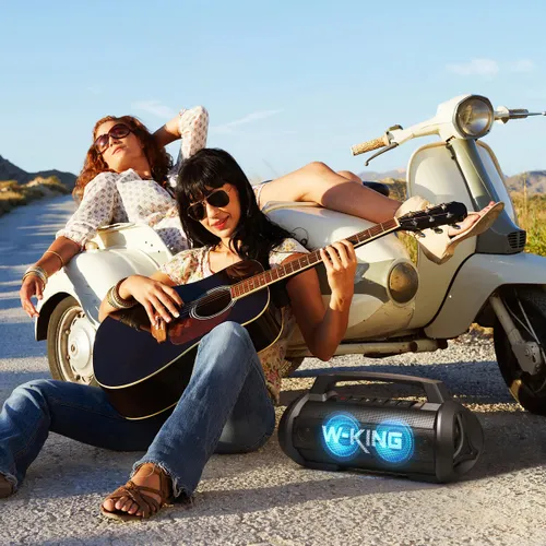 Głośnik mobilny W-KING D10 Czarny