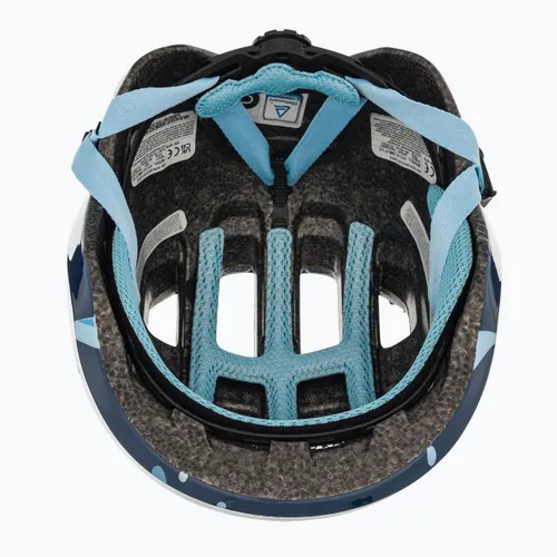 Kask rowerowy dziecięcy ABUS Smiley 3.0 blue whale