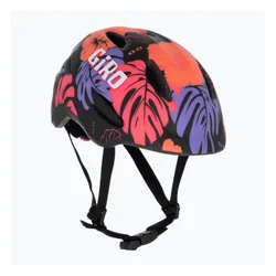 Kask rowerowy dziecięcy Giro Scamp Integrated Mips Jr matte black floral