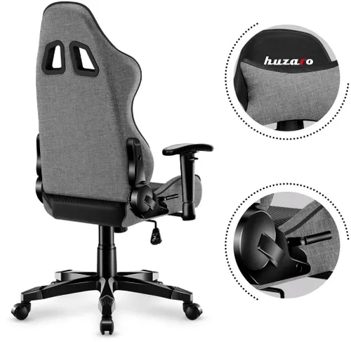 Fotel HUZARO Ranger 6.0 Czarno-szary