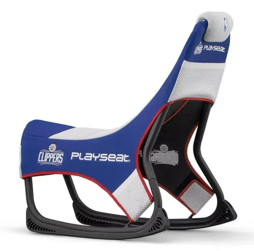 Fotel Playseat Champ NBA-LA Clippers Gamingowy do 122kg Tkanina Niebiesko-biały