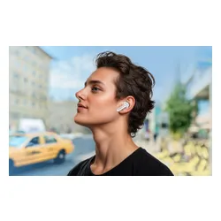 Słuchawki dokanałowe EARFUN Air Pro 4 TWS ANC Perłowy