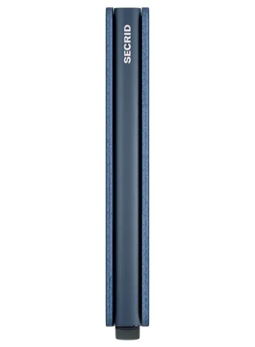 Mały portfel RFID Secrid Crisple Slimwallet - navy