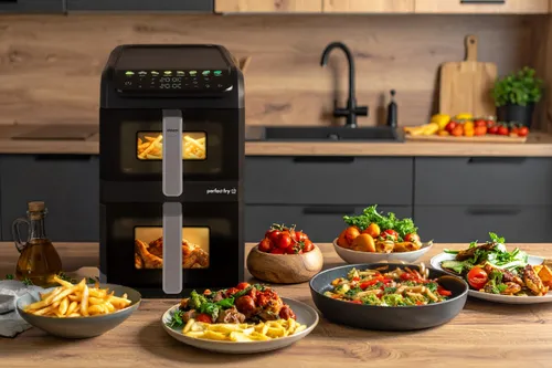 Air Fryer Frytkownica beztłuszczowa ELDOM FR300 10l z okienkiem do obserwacji postępów