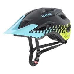 Kask rowerowy Uvex Access czarno-niebieski - 58-62