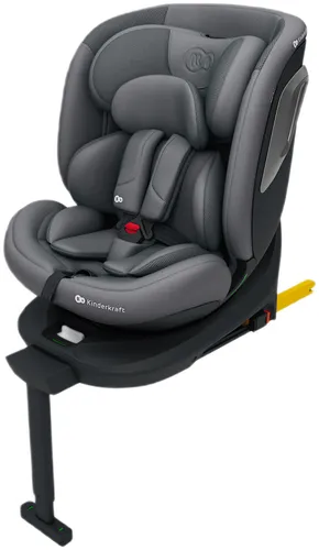 Fotelik samochodowy KINDERKRAFT I-360 2 Plus 40-150 cm (0-36 kg) Szary