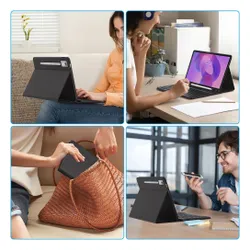 Etui z klawiaturą TECH-PROTECT SC Pen + Keyboard do Lenovo Idea Tab Pro/Pro MT 12.7 TB-373 Czarny