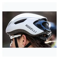 Kask rowerowy Rogelli Cuora white/black