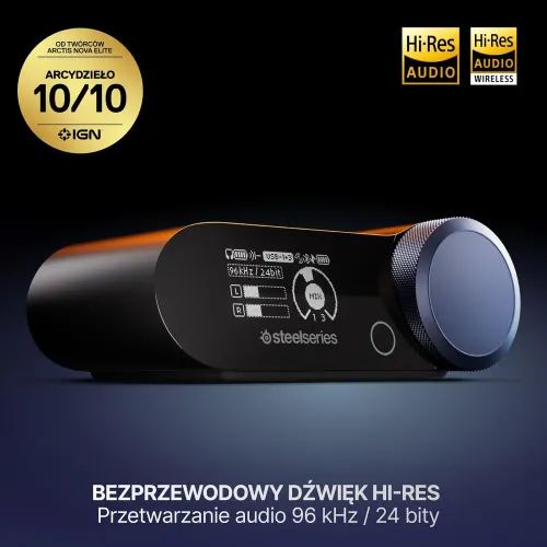 Słuchawki bezprzewodowe z mikrofonem SteelSeries Arctis Nova Pro Omni Nauszne Granatowy