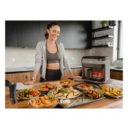 Air Fryer Frytkownica beztłuszczowa ELDOM FR500 5.5l z okienkiem do obserwacji postępów