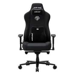 Fotel Anda Seat Novis Plus XL Gamingowy do 150kg Tkanina Czarny