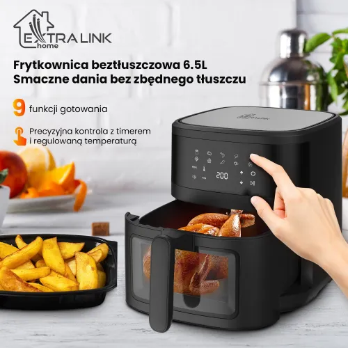 Air Fryer Frytkownica beztłuszczowa EXTRALINK SJ-650B