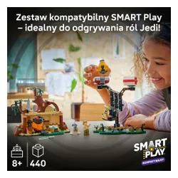 LEGO 75422 Star Wars SMART Play Chatka Yody i szkolenie Jedi