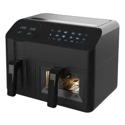 Air Fryer Frytkownica beztłuszczowa MAESTRO MR-760 9.5l z 8 automatycznymi programami, okienkiem do obserwacji postępów gotowania i podwójnym koszem
