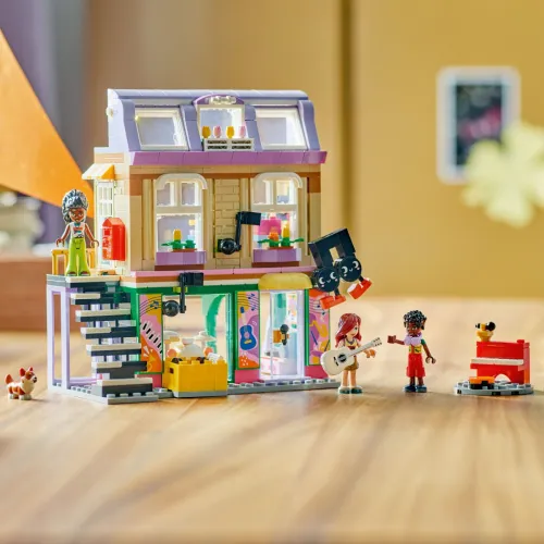 LEGO Klocki Friends 42653 Sklep muzyczny i mieszkanie