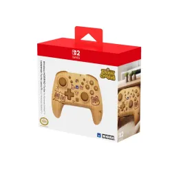 Pad Hori Wireless HORIPAD Turbo Animal Crossing Wood Brown do Nintendo Switch 2 Bezprzewodowy