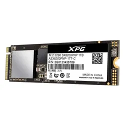 ADATA XPG SX8200 PRO SSD 1 TB M. 2 2280 PCI-E x4 Gen3 NVMe SSD (ASX8200PNP-1TT-C)