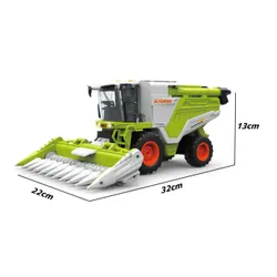 Zdalnie sterowany kombajn COIL RC zabawka na pilota światło dźwięk dym skala 1:24