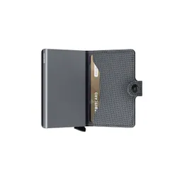 Secrid Miniwallet Karbon RFID Cüzdanı-cool grey