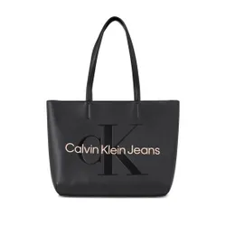 Сумка Calvin Klein Jeans Sculpted Shopper29 Mono K60K610276 Black With Rose 01F