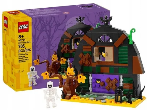 Конструктор LEGO Iconic 40721 Хэллоуинский сарай