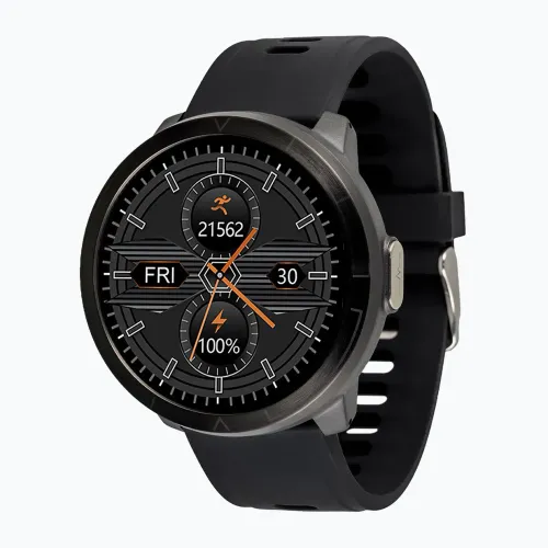 Zegarek Watchmark WM18 czarny silikonowy