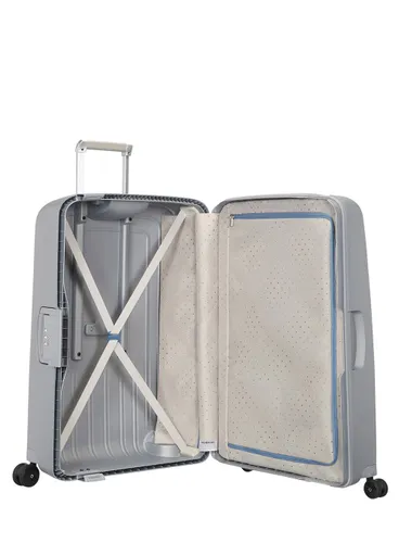 Walizka duża XL Samsonite S'Cure 138 l - silver