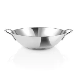 EVA TRIO Stainless Steel 32 cm - patelnia / wok ze stali nierdzewnej