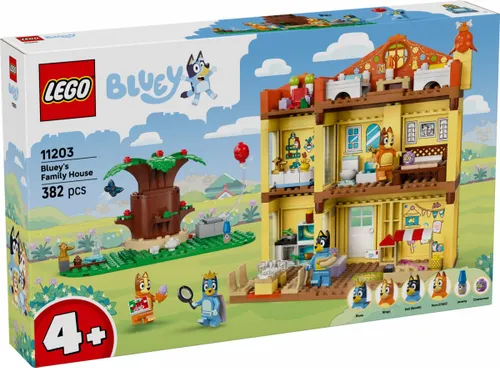LEGO Klocki Bluey 11203 Dom rodzinny Blue