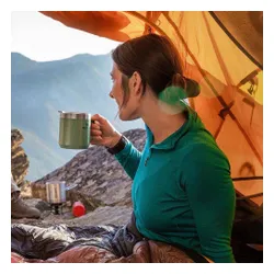Kubek turystyczny z pokrywką Stanley Classic Legendary Camp Mug 0,35 l - hammertone green