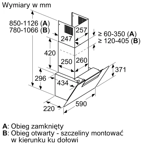 Вытяжка Bosch DWK67EM60 черный