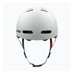 Kask rowerowy Lazer One+ silver/orange