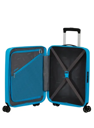 Walizka kabinowa American Tourister Rejoy - azure blue