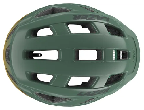 Kask rowerowy LAZER Cerro KinetiCore Żółto-zielony MTB (rozmiar M)