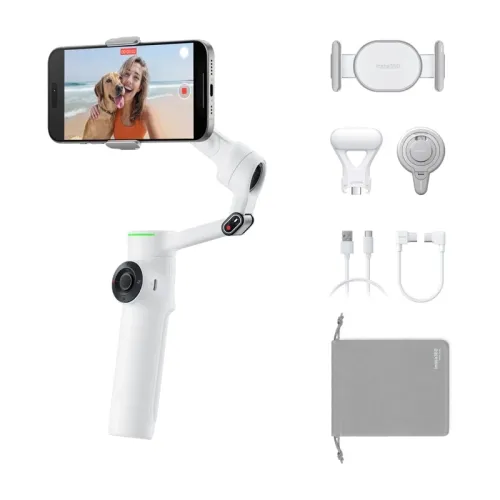 Gimbal Insta360 Flow 2 Pro Creator Bundle Biały