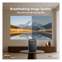 Projektor ETOE Seal Pro LED Full HD Wi-Fi Bluetooth Chromecast Google TV