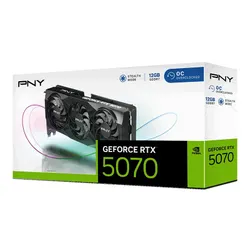 Karta graficzna PNY GeForce RTX 5070 Overclocked Triple Fan 12GB DLSS 4