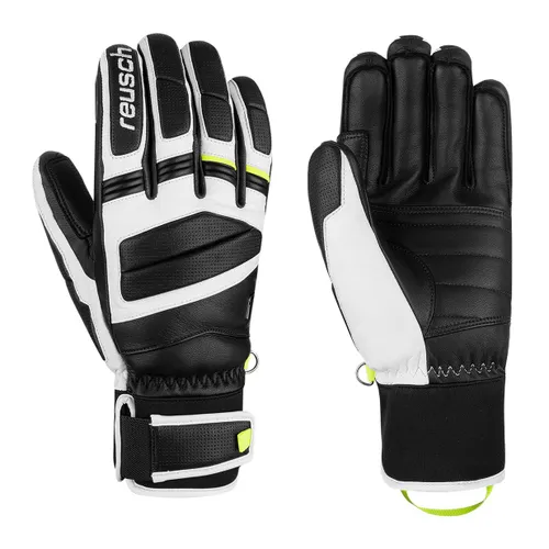 Rękawice narciarskie Reusch Master Pro black/white/safety yellow