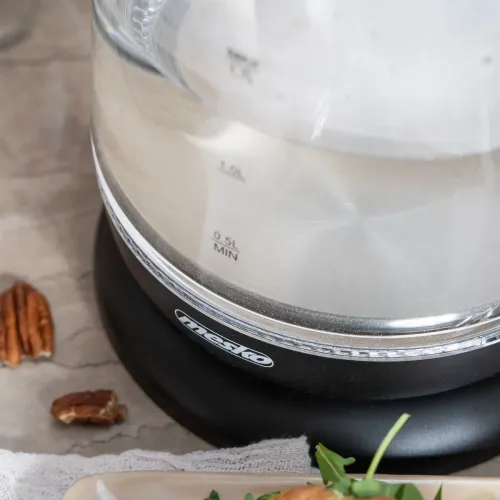 Czajnik elektryczny bezprzewodowy szklany MESKO MS 1302B 1,7 l