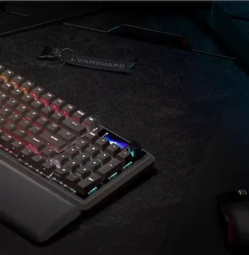Klawiatura gamingowa Corsair VANGUARD PRO 96 MGX przewodowa magnetyczna podświetlana czarna