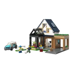 LEGO City 60398 aile evi ve elektrikli araç