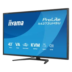 iiyama ProLite X4373UHSU-B2 - 60Hz | 4K | VA | 43'' | 3ms | HDR10