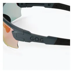 Okulary przeciwsłoneczne GOG Steno C matt grey/black/polychromatic red