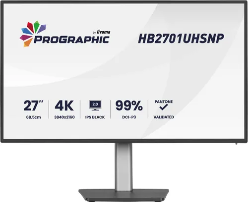 iiyama ProGraphic HB2701UHSNP-B1 - IPS | 4K | USB-C PW96W | 27''