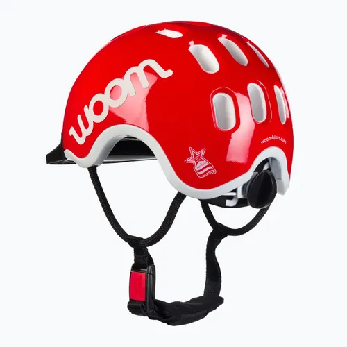 Kask rowerowy dziecięcy woom Kids red
